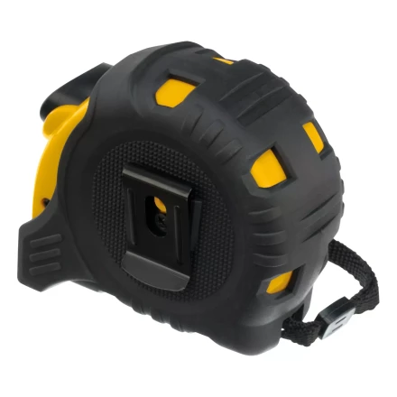 Рулетка Denzel 8м х 25мм, обрезиненный корпус, автоматическая фиксация 31553 купить в Уфе