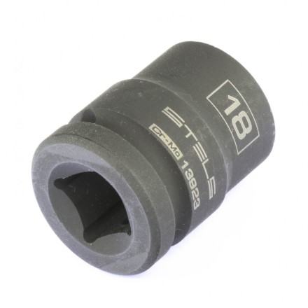 Головка ударная шестигранная 18 мм 1/2&quot; CrMo Stels 13923 купить в Уфе