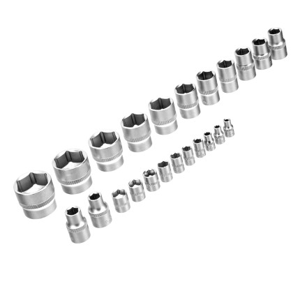 Набор инструментов Сибртех 13394, 1/2&quot;, 1/4&quot;, пластиковый кейс 76 предметов купить в Уфе
