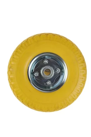 Колесо литое полиуретановое 260 мм PU 1804 с железным ободом (20 мм шариковый подишпник) 1046279 купить в Уфе