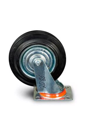Колесо поворотное резина SC 80 200 мм (Y) 1022086 купить в Уфе