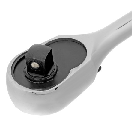 Ключ-трещотка 3/8&quot; Gross 14051, CrV, 120 зубьев, цельнометаллический, хром купить в Уфе