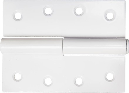 Петля дверная STAYER &quot;MASTER&quot; разъемная, цвет белый, левая, 100мм 37613-100-2L купить в Уфе