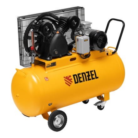 Компрессор воздушный рем. привод Denzel BCV 4000-T/200, 4,0 кВт, 200 литров, 690 л/мин купить в Уфе