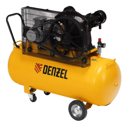 Компрессор воздушный рем. привод Denzel BCV 4000-T/200, 4,0 кВт, 200 литров, 690 л/мин купить в Уфе