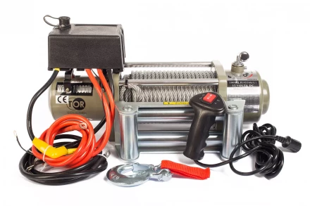 Лебедка автомобильная TOR ЛА S12000 г/п 5443 кг 28 м 12V 1141204 купить в Уфе
