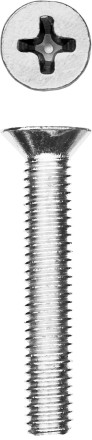 Винт DIN 965, M4 x 30 мм, 13 шт, кл. пр. 4.8, оцинкованный, ЗУБР 303116-04-030 купить в Уфе