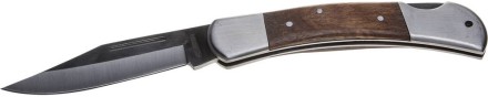 Нож STAYER складной с деревянными вставками, большой 47620-2_z01 купить в Уфе