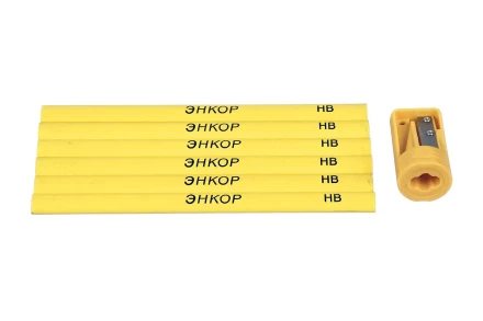 Набор карандашей 6 шт+ точилка Энкор 3684 купить в Уфе