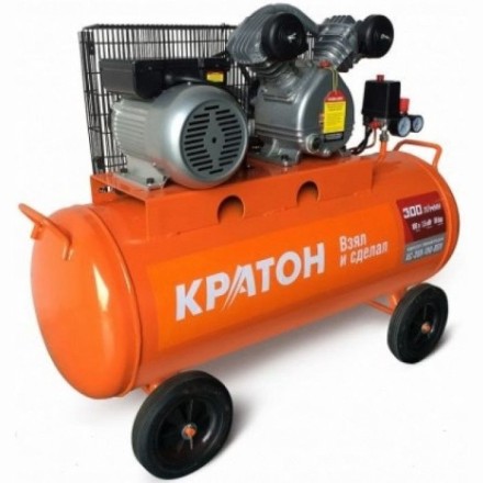 Компрессор масляный поршневой ременной Кратон AC-300-100-BDV 3 01 01 039 купить в Уфе