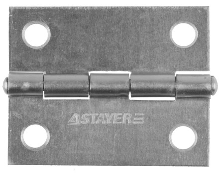 Петля дверная STAYER &quot;MASTER&quot; универсальная, цвет белый цинк, 50мм 37611-50-1 купить в Уфе