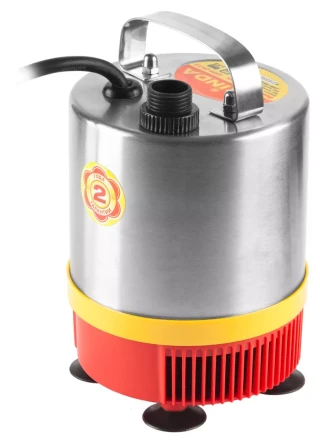 Насос GRINDA фонтанный д/чистой воды, нерж. сталь, 3 насадки, пропуск. способ. 1750 л/ч, высота подачи воды 2,3 м, 50 Вт GFPP-29-2.3 купить в Уфе