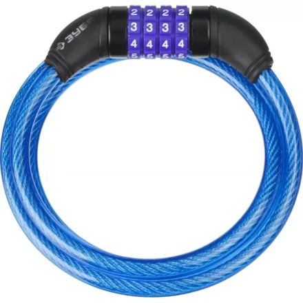 Замок ЗУБР &quot;ПРОФЕССИОНАЛ&quot;, тросовый, кодовый, с изменяемым кодом, длина троса - 1200мм, d 10мм 37262-120 купить в Уфе