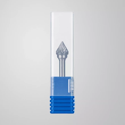 Зубр Твердосплавная борфреза J - зенкер с вершиной 60°, 12 х 10 мм (28808-12-10) купить в Уфе