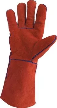 Краги сварщика спилковые пятипалые Трек купить в Уфе