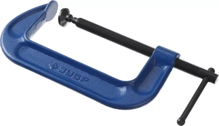 Струбцина  ЗУБР &quot;ПРОФЕССИОНАЛ&quot; тип &quot;G&quot;, корпус - ковкий чугун. 150мм 32245-150_z01 купить в Уфе