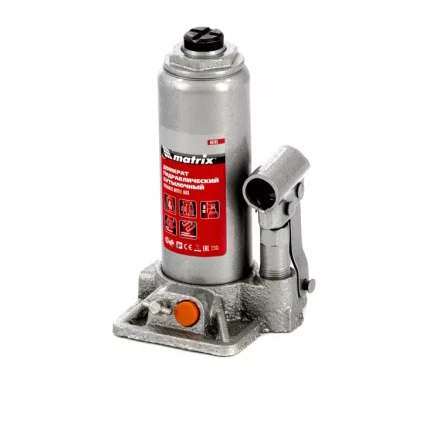 Домкрат гидравлический бутылочный 4 т Matrix 50763 купить в Уфе