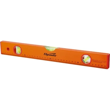 Уровень алюминиевый 2000 мм 3 глазка желтый линейка  SPARTA 330415 купить в Уфе