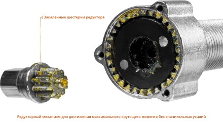 ЗУБР 5 т, универсальный редукторный съемник, Профессионал (43301-5) купить в Уфе