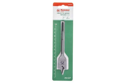 Сверло по дереву HAMMER Ф25х152мм (DR WD SP 25мм*152мм) купить в Уфе