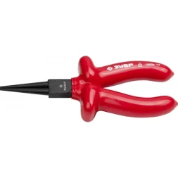 Круглогубцы ЗУБР "МАСТЕР" "ЭЛЕКТРИК" диэлектрические, высоковольтные до ~1000В, 160мм 2214-8-16_z02