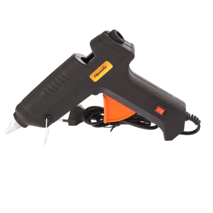 Клеевой пистолет с выключателем 11 мм, в кейсе, 80 Вт, 10 г/мин Sparta 93020 купить в Уфе