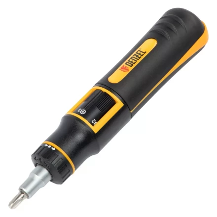 Отвертка реверсивная с револьверным механизмом Denzel 7711601, 11 шт, сталь S2 купить в Уфе