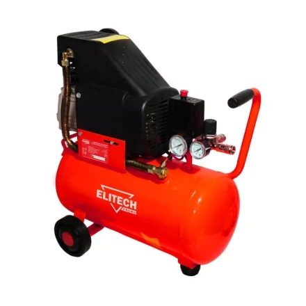 Компрессор масляный поршневой прямой привод Elitech КПМ 200/24 ПРОМО купить в Уфе