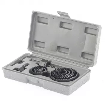 Набор кольцевых пил по дереву 19-64 мм 11 предм. MATRIX 70473 купить в Уфе