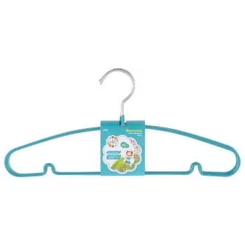 Вешалка для легкой одежды с прорезиненным противоскользящим покрытием 40 см 5 штук в комплекте ELFE 92927 купить в Уфе