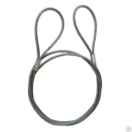 Буксир канатный TOR БТК 19,0 т 6,0 м опрессовка (петля-петля) канат 19,5 мм 1047402 купить в Уфе