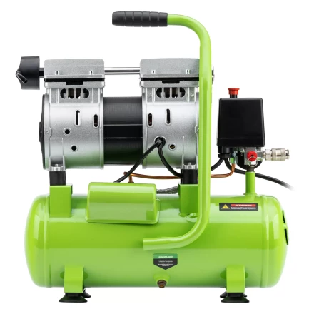 Компрессор безмаслянный малошумный Сибртех МБ 750/10,750 Вт, 10 л, 150 л/мин 58001 купить в Уфе