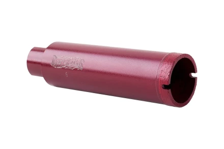 Сегментная алмазная коронка MESSER REDLINE по граниту диаметр 25 мм длина 100 мм купить в Уфе