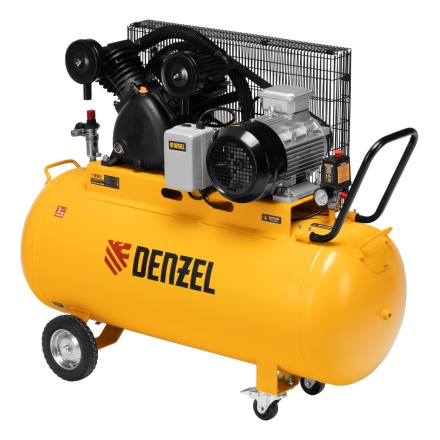 Компрессор воздушный рем. привод Denzel BCV 5500-T/200, 5,5 кВт, 200 литров, 850 л/мин купить в Уфе