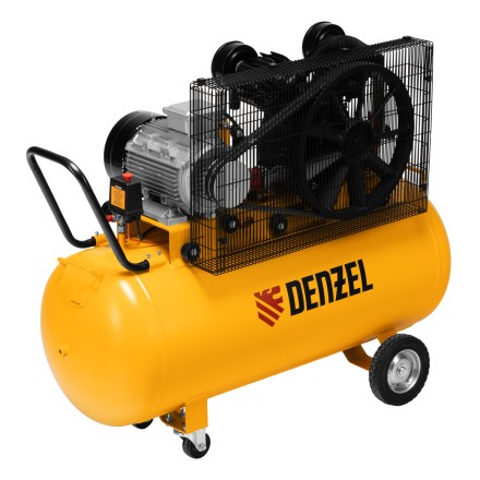 Компрессор воздушный рем. привод Denzel BCV 5500-T/200, 5,5 кВт, 200 литров, 850 л/мин купить в Уфе