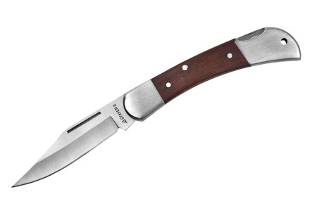 Нож STAYER складной с деревянными вставками, средний 47620-1_z01 купить в Уфе