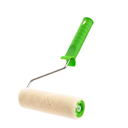 Валик &quot;ВЕЛЮР&quot; с ручкой 150 мм ворс 5 мм D - 36 мм  СИБРТЕХ 80133 купить в Уфе