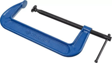 Струбцина  ЗУБР &quot;ПРОФЕССИОНАЛ&quot; тип &quot;G&quot;, корпус - ковкий чугун. 250мм 32245-250_z01 купить в Уфе