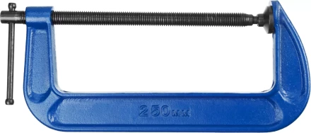 Струбцина  ЗУБР &quot;ПРОФЕССИОНАЛ&quot; тип &quot;G&quot;, корпус - ковкий чугун. 250мм 32245-250_z01 купить в Уфе