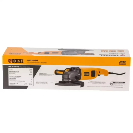 Угловая шлифмашина AG-180-2000 Denzel 26912 купить в Уфе