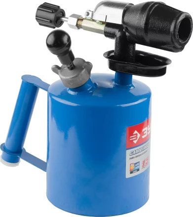 ЗУБР. Лампа паяльная САМОТЛОР СМ-10, с чугунным эжектором, 1,0 л 40650-1.0_z01 купить в Уфе