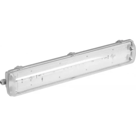 Светильник СВЕТОЗАР пылевлагозащищенный для люминесцентных ламп, Т8, IP65, G13, 2х18Вт 57610-2-18 купить в Уфе