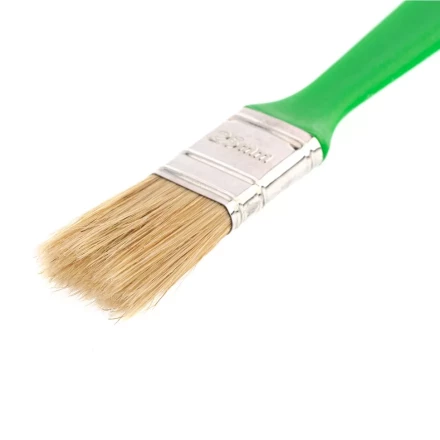Кисть флейцевая &quot;Эксперт&quot;, 25 x 8, натуральная щетина, пластиковая ручка Сибртех 83306 купить в Уфе