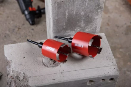 Коронка алмазная HAMMER Ф 68мм (242-503) купить в Уфе