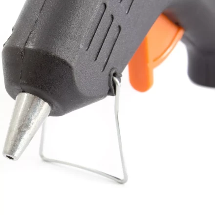 Клеевой пистолет с выключателем 7 мм в кейсе, 20 Вт, 5 г/мин Sparta 93019 купить в Уфе