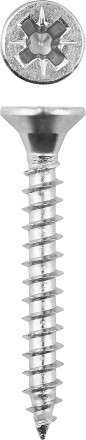 Шурупы ЗУБР &quot;МАСТЕР&quot; по дереву оцинкованные, 3.0x20мм, 1250шт 4-300371-30-020 купить в Уфе