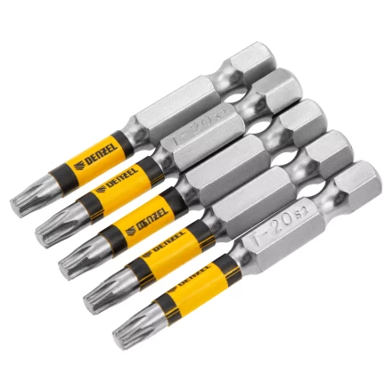 Бита T20x50, 5 шт. Denzel 7711320 купить в Уфе