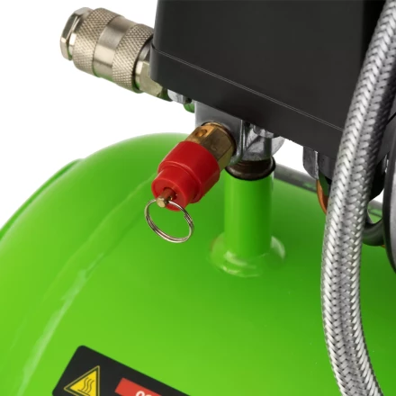 Компрессор безмаслянный малошумный Сибртех МБ 1100/24,1100 Вт, 24 л, 170 л/мин 58006 купить в Уфе