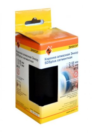 Коронка алмазная SDSplus ф68 мм м16 Энкор 48280 купить в Уфе