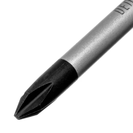 Отвертка, PH1х75 мм, S2, 3к рукоятка Denzel 121737 купить в Уфе